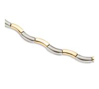 Boccia Damen Collier 0844-02 Titan bicolor goldplattiert