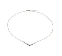 Boccia Collier 08046-01 Titan mit Karabiner Verschluss