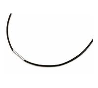 Boccia Damen-Collier Leder, Black 0805-0250