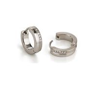 Boccia Titanium Damen Creolen mit Brillanten 0510-11