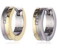 Boccia Titan Creolen mit Brillant Bicolor 0510-09 175