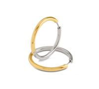 Boccia Damen Creolen 05073-04 Titan bicolor