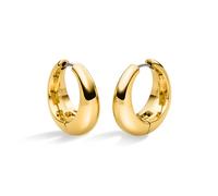 Boccia Damen Creolen 05096-02 Titan goldplattiert