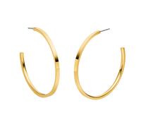 Boccia Damen Creolen 05098-02 Titan goldplattiert