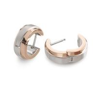 Boccia Creolen 0560-06 Titan Bicolor rosé vergoldet