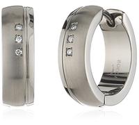 Boccia Titanium Damen Creolen mit Brillanten 0539-13