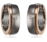 Boccia Titan Creolen mit Brillant Bicolor 0539-17 119