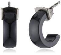 Boccia Ohrstecker Titan Ceramic schwarz 0584-02