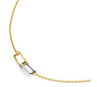 Boccia Damen Halskette 08092-02 Titan Gelbgold IP