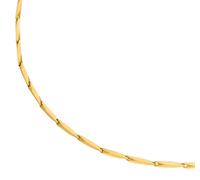 Boccia Damen Halskette Fantasie 0854-02 Titan goldplattiert