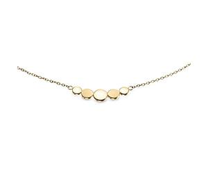 Boccia Damen Halskette in der Farbe Gold poliert matt, antiallergen, 47cm, 08031-02