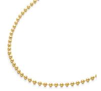 Boccia Damen Halskette Kugeln 08087-0245 Titan gelbgold IP