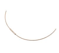 Boccia Collier 0802-0345 45 Edelstahl rosé vergoldet