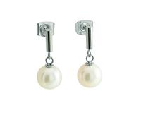 Boccia Schmuck 05043-01 Damen Perl-Ohrringe Ohrstecker Titan
