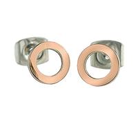 Boccia Boccia Damen-Ohrstecker Titan roségold