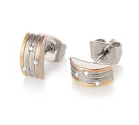 Boccia Damen-Ohrstecker Titan Diamant (0.03 ct) weiß Brillantschliff 0.86 cm - 05006-03