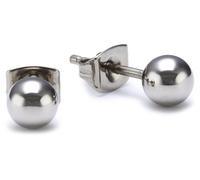 Boccia 0504-01 Titan-Ohrstecker poliert