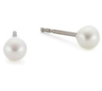 Boccia Damen-Ohrstecker 0534-01 Titan mit Perle 55