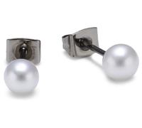 Boccia Titan Ohrstecker mit Perle 0535-01 65