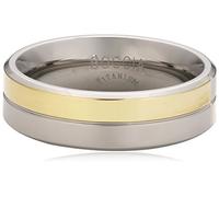 Boccia Damen-Ring Titan Bicolor 0101-1066, Gr. 49 (UK4.9)