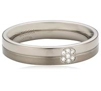 Boccia Damen-Ring Titan Diamant weiß Gr.54 (17.2) 0129-0554