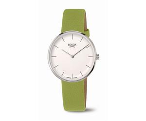 Boccia Damenarmbanduhr 3327-07 Titan mit veganem Leder