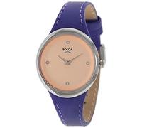 Boccia DamenArmbanduhr Analog Quarz Leder 3276-06