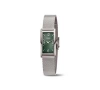 Boccia Damenarmbanduhr Style 3366-01 Edelstahl, Titan, silberfarben, grün