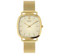 Boccia Damenuhr mit Mesh-Armband goldfarben 3334-07