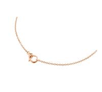 Boccia Halskette für Anhänger Anker Titan Roségold plattiert 08048-0342