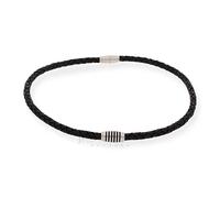 Boccia Herren-Armband Titan Leder 50 cm - 0843-0350