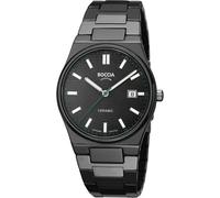 Boccia 3675-01 Herrenuhr Keramik/Titan mit Saphirglas Schwarz