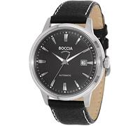 Boccia Herren-Armbanduhr Analog Automatik Leder 3586-02
