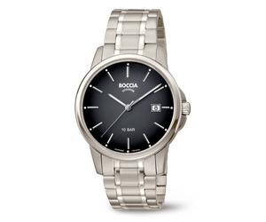 Boccia Herren Armbanduhr Classic 3633-07 Titan