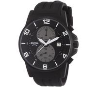 Boccia Herren-Armbanduhr Leder 3777-02