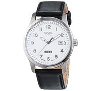 Boccia Herren-Armbanduhr Mit Lederarmband Sport 3626-01