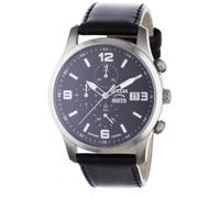 Boccia Herren-Armbanduhr Mit Lederarmband Sport 3776-01