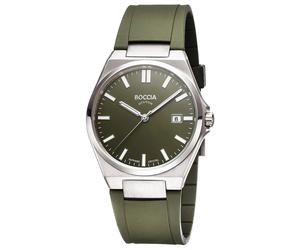 Boccia Herren-Armbanduhr Titan Grün 3667-02