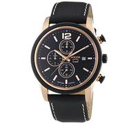 Boccia Herren-Armbanduhr XL Chronograph Quarz Leder 3759-02