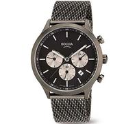 Boccia HerrenArmbanduhr Chronograph Quarz Edelstahl 3750-06