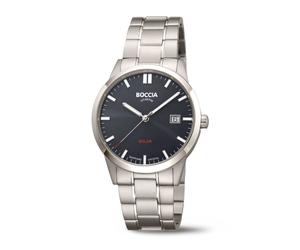 Boccia Herren Titan Solar Uhr 3673-02