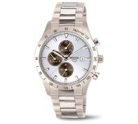 Boccia 3739-01 Herren-Chronograph Titan Hellblau