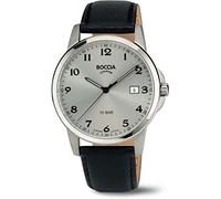 Boccia HerrenArmbanduhr Analog Quarz Leder 3633-03
