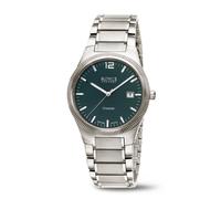 Boccia Titanium Royce 3666-03 Herrenuhr aus Titan mit Saphirglas Dunkelgrün