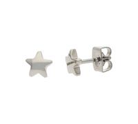 Boccia Schmuck Titan-Ohrstecker für Kinder Stern 05078-01
