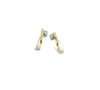 Titanium Damen Ohrstecker Bicolor 05035-03