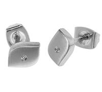 Boccia Ohrstecker Titan mit Diamanten 05008-02