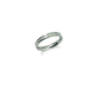 Boccia Ring 0120-04 Titan mit Diamanten