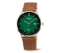 Boccia Royce Herrenuhr 3641-02 mit Saphirglas Grün