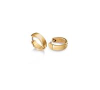 Boccia Damen Creolen Titan Gold Ø 13mm - 0510-13